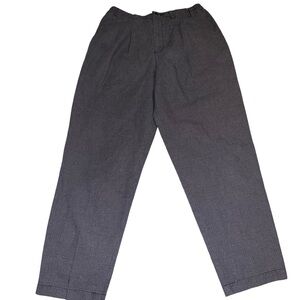 Women’s Lee Casuals Navy Patterned Vintage Pants - Size 13